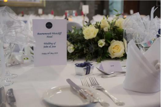 Coastal Wedding Venues - Bournemouth West Cliff Hotel