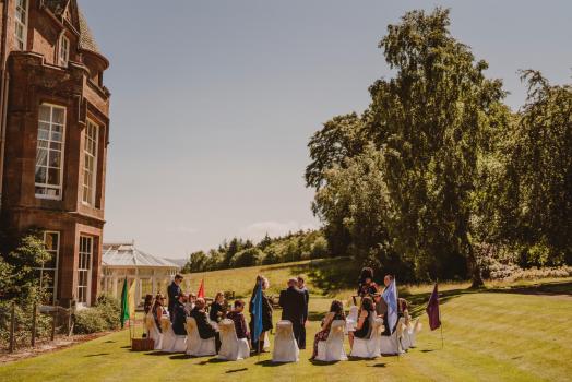 Weekend Hire Wedding Venues - Cringletie House