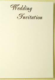 Blank Wedding Invitations - Make Your Own Wedding Invitations 1